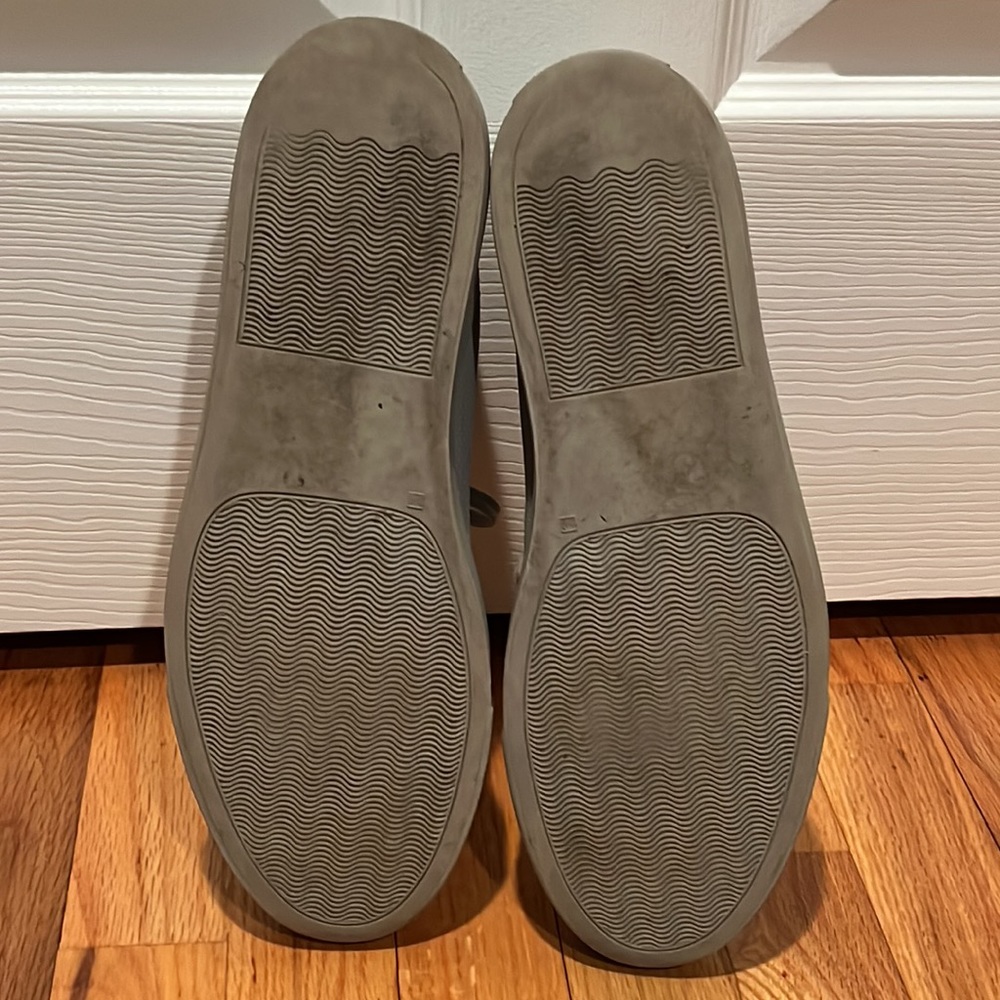 Common Projects Perforated Gray Leather Training … - image 5